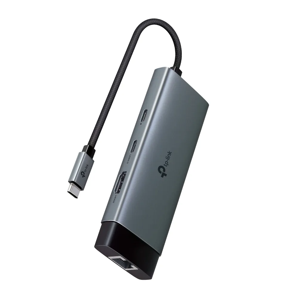 USB хъб TP-Link Type-C 6 в 1 UH6120C