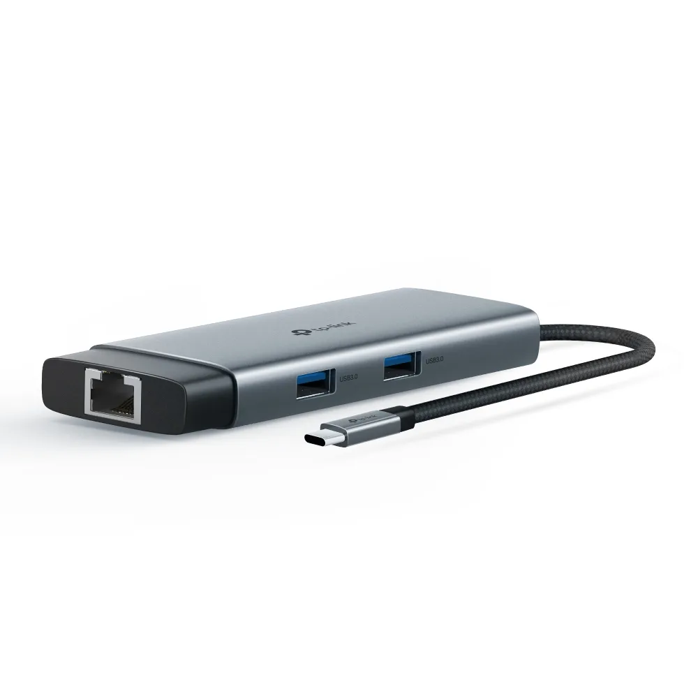 USB хъб TP-Link Type-C 6 в 1 UH6120C - Image 2