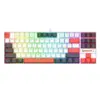 Механична геймърска клавиатура Redragon Kumara K552WLR-RGB – бяла със сиво и оранжево RGB