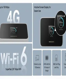 4G LTE мобилен Wi-Fi Mercusys MT115