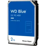 Alternative view of Хард диск HDD Desktop WD Blue (3.5, 2TB, 256MB, 7200 RPM, SATA 6 Gb/s)