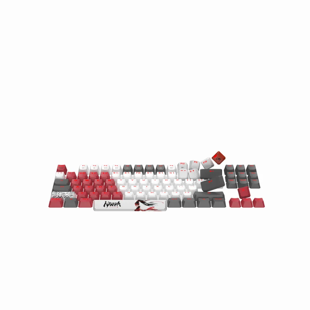 А4tech Геймърска механична клавиатура Bloody Naraka S87 TKL Backlit Red Switch , USB - Image 2