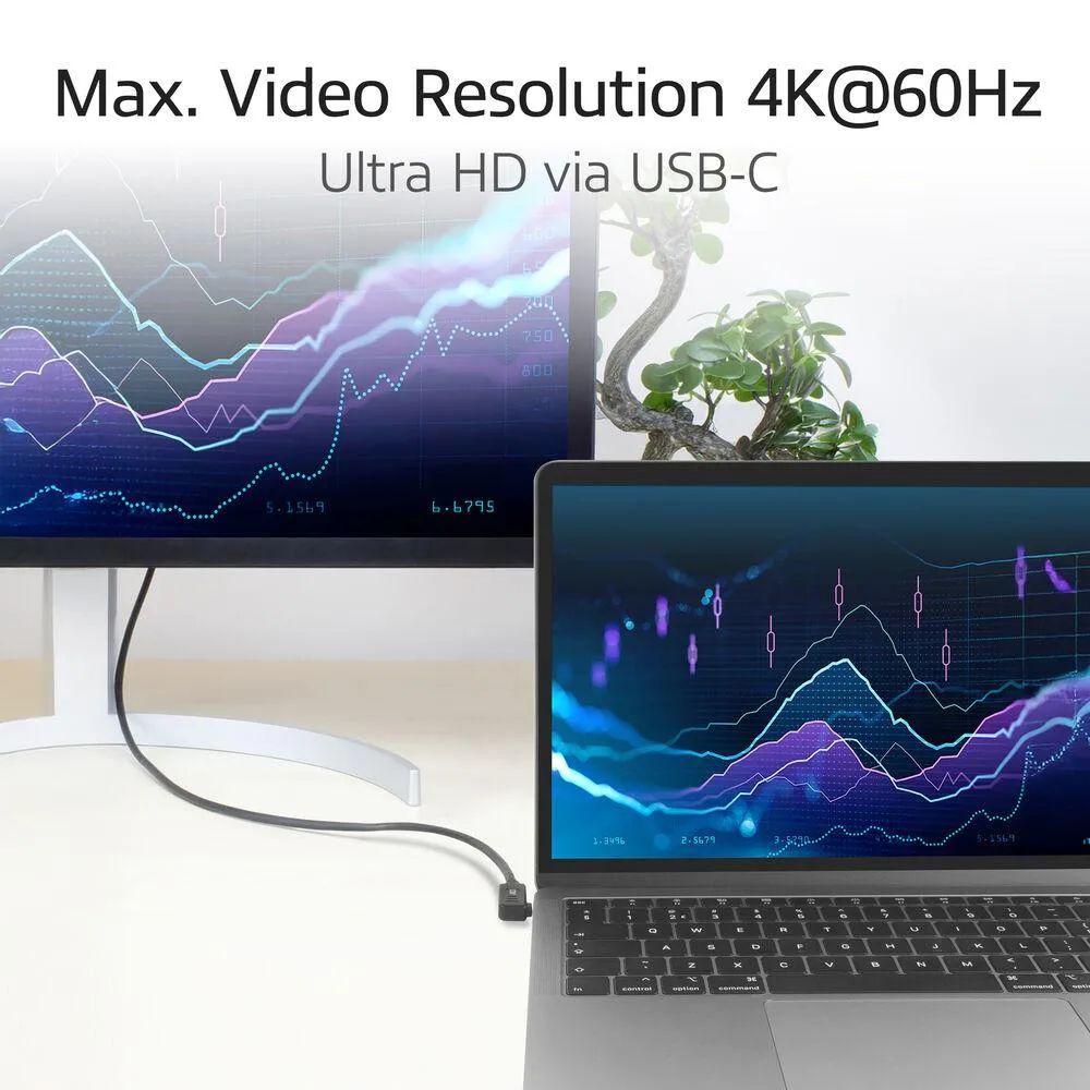 ACT Кабел USB-C - USB-C, 10Gbps, 60W, 1 m, конектори 90° left/right, up/down angled - Image 5