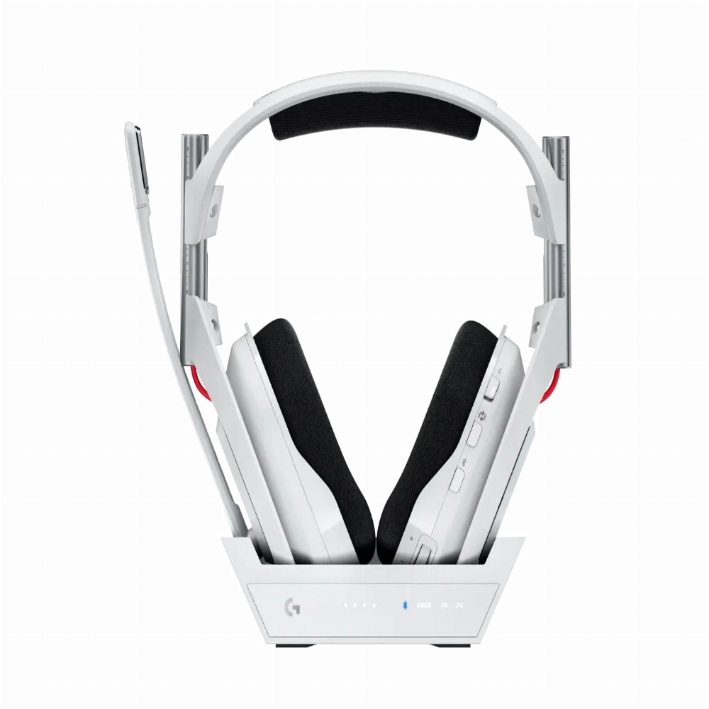 Logitech Astro A50 Lightspeed безжични слушалки с докинг станция, Бели - Image 2