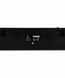 Alternative view of Aula геймърска механична клавиатура Wireless Gaming Mechanical Keyboard F108 - Volcanic Switch [Linear] (English US), Black, Gray