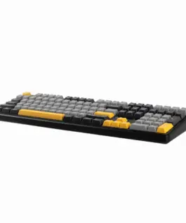 Aula геймърска механична клавиатура Wireless Gaming Mechanical Keyboard F108 - Volcanic Switch [Linear] (English US), Black, Gray - Image 3
