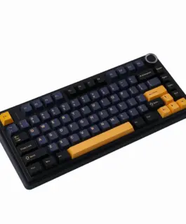 Aula геймърска механична клавиатура Wireless Gaming Mechanical Keyboard F75 Thunder Black – Reaper Switch [Linear]