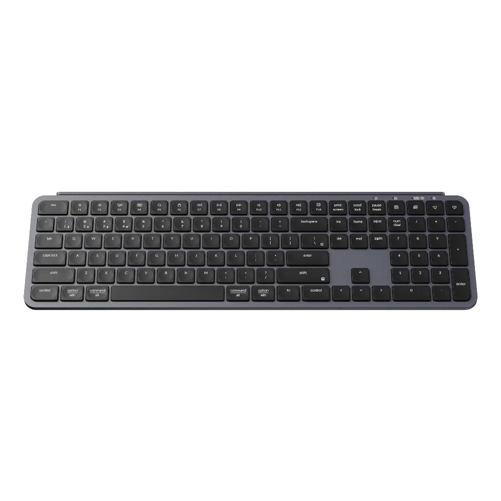 Безжична клавиатура Keychron B6 Pro Ultra-Slim - Space Gray - Image 2