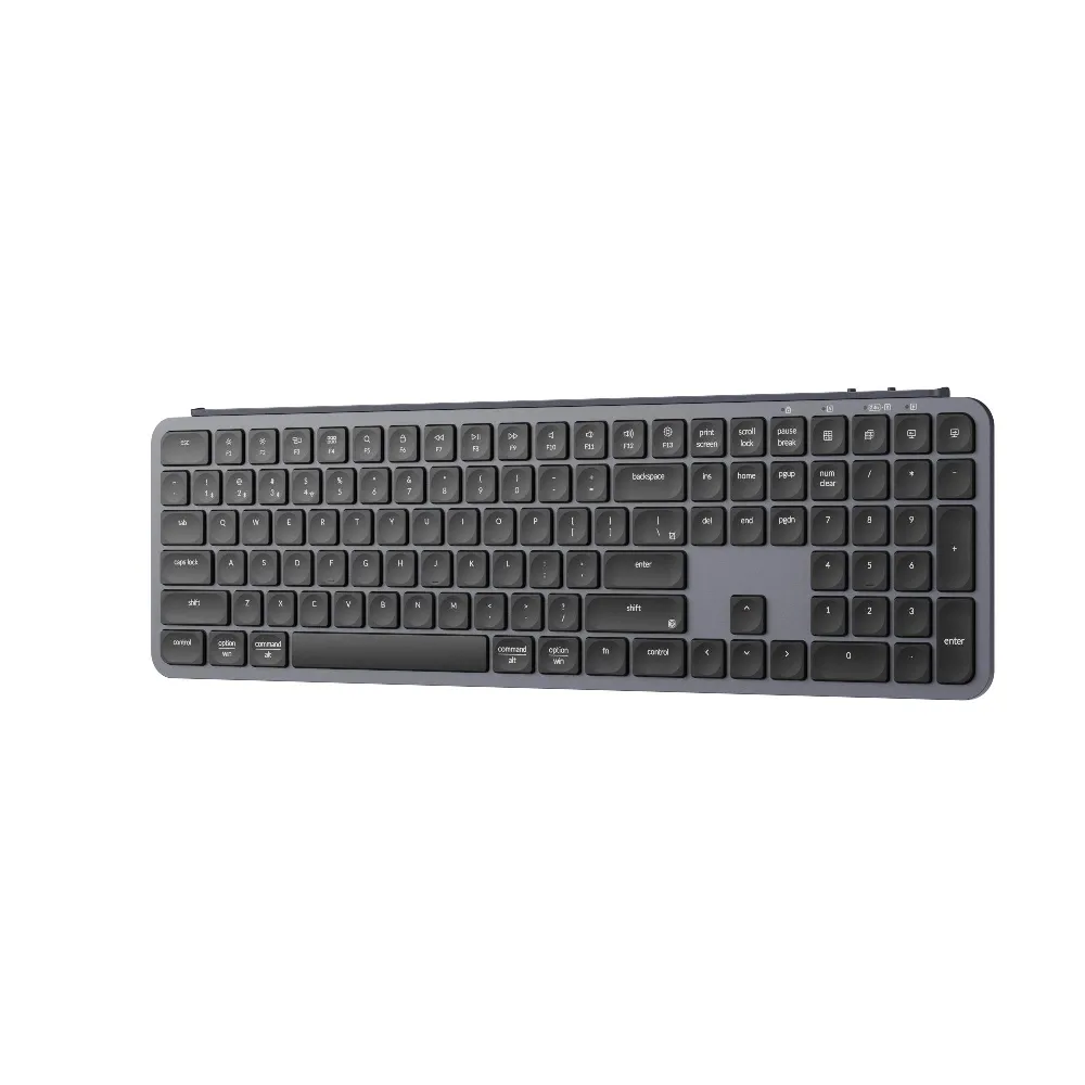 Безжична клавиатура Keychron B6 Pro Ultra-Slim - Space Gray - Image 4