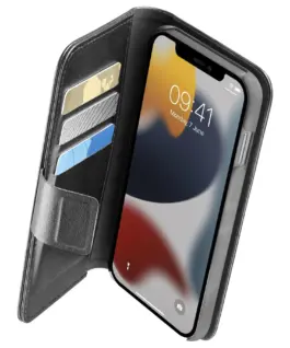 Book Agenda калъф за iPhone 13 Черен