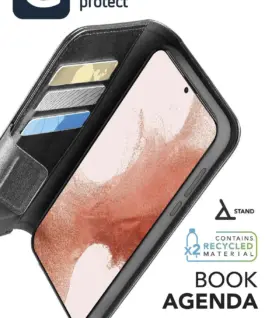 Book Agenda калъф за Samsung Galaxy S23+ Черен