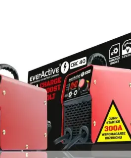 Зарядно токоизправител с инвертор за акумулатори 12V/24V everActive CBC-40 до 40А за