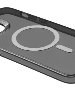 Черен Gloss Mag калъф за iPhone 15 Plus