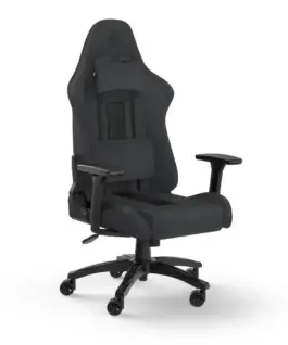 Геймърски стол Corsair TC100 RELAXED - Fabric Black/Grey