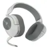 Геймърски слушалки с микрофон Corsair HS55 White безжични и блутут
