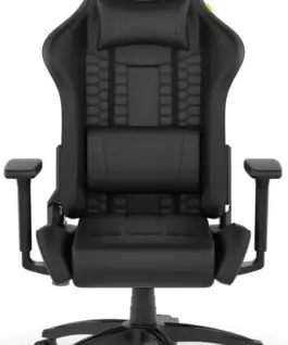 Alternative view of Геймърски стол Corsair TC100 RELAXED - Leatherette Black/Black