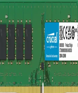 Памет за компютър Crucial 8GB DDR4 3200MHz CL22 UDIMM CT8G4DFRA32A