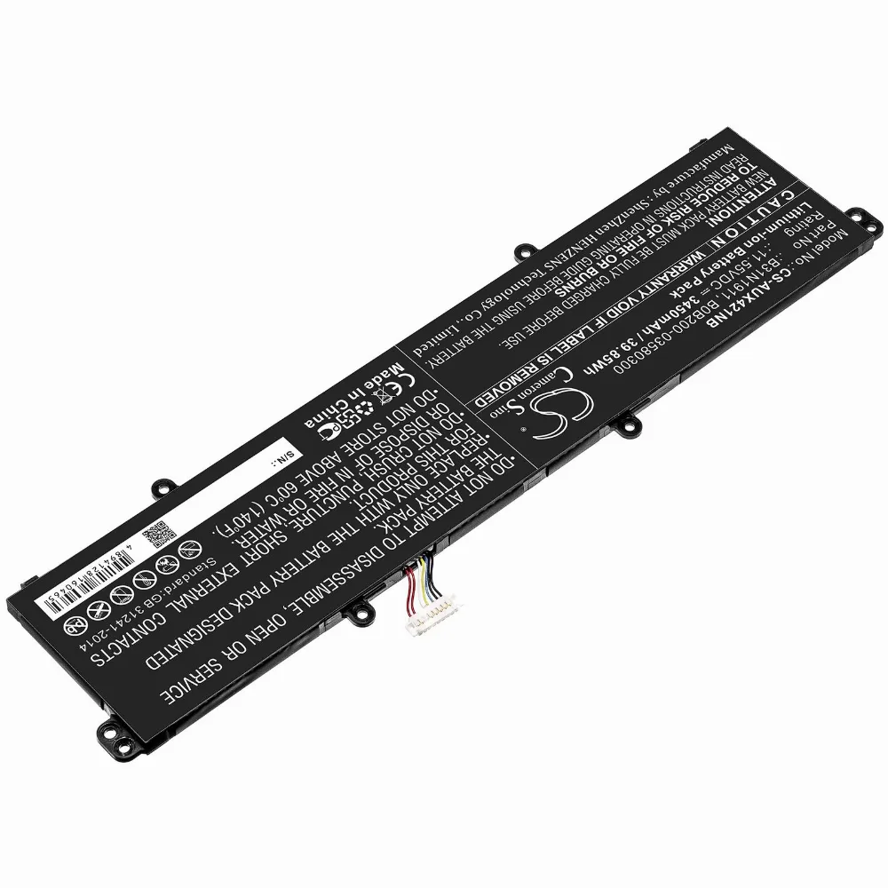 Батерия за лаптоп ASUS VivoBook Flip 14 TM420IA DB71, VivoBook 14 F413, B31N1911 LiPo 11.55V 3450mAh CAMERON SINO - Image 3