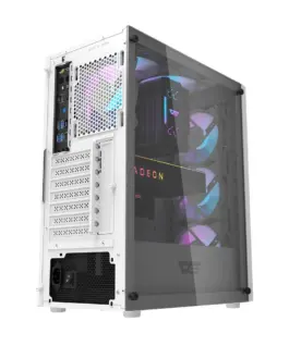 Alternative view от Darkflash кутия Case ATX - DK352 White - 4 fans included
