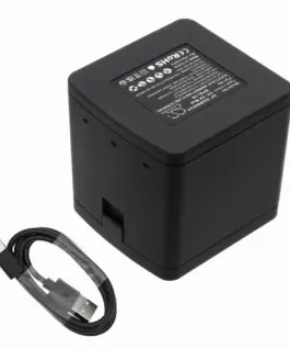 Зарядно за батерия за камери с три гнезда GoPro 9/ 10 / 11 / 12 With USB-C Cameron