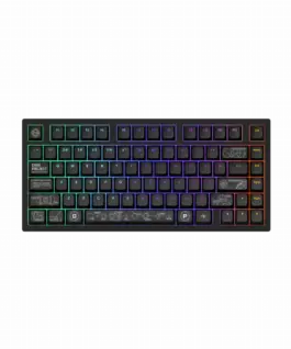Геймърскa безжична клавиатура Dark Project ALU81A Terra Nova V2 Black RGB
