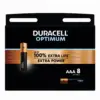Алкална батерия DURACELL OPTIMUM MX2400 LR03 AAA /8 бр. в блистер/ 1.5V