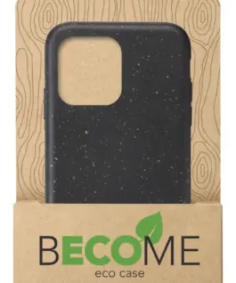 Alternative view of Еко калъф Become за iPhone 13 Pro Max, Черен