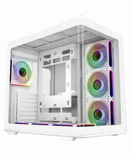 Кутия за компютър CoolerMaster Elite 600 - Бял
