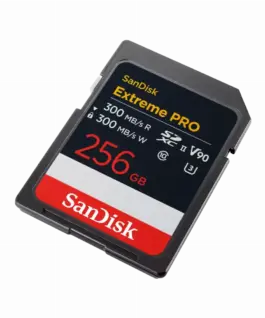 Alternative view от SanDisk Карта памет Extreme Pro SDXC 256GB, 300MB/s, V90 UHS-II