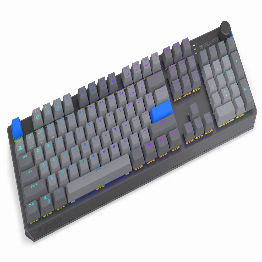 Endorfy механична клавиатура Thock Wireless V2 Full Size, PBT, Endorfy Yellow switch, US Layout - Image 2