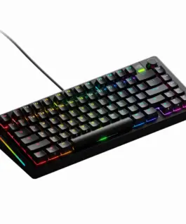 Alternative view от Геймърска механична клавиатура Glorious GMMK 3 75% Black - Fox Linear Switches
