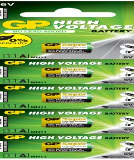 Алкална батерия GP А11 6V за дистанционни /5бр./pack цена за 1