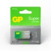 Алкална батерия GP SUPER 6LF22 6LR61 9V 1 бр. блистер 1604A