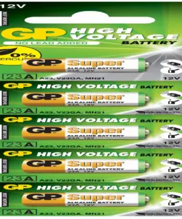 Алкална батерия GP 12 V /5бр./pack цена за 1 бр. батерия/ за аларми