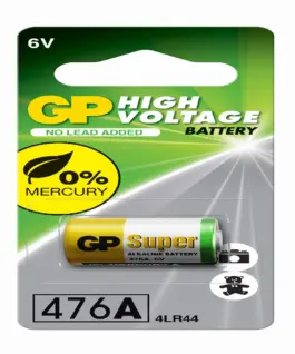 Алкална фото батерия 4LR44 -1бр. 476A GP