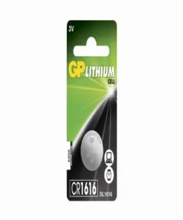 Литиева бутонна батерия GP CR 1616 3V 1 бр. в блистер /цена за 1 бр./