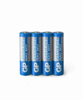 Цинк карбонова батерия GP POWERPLUS R03 AAA 4 бр. shrink 1.5V