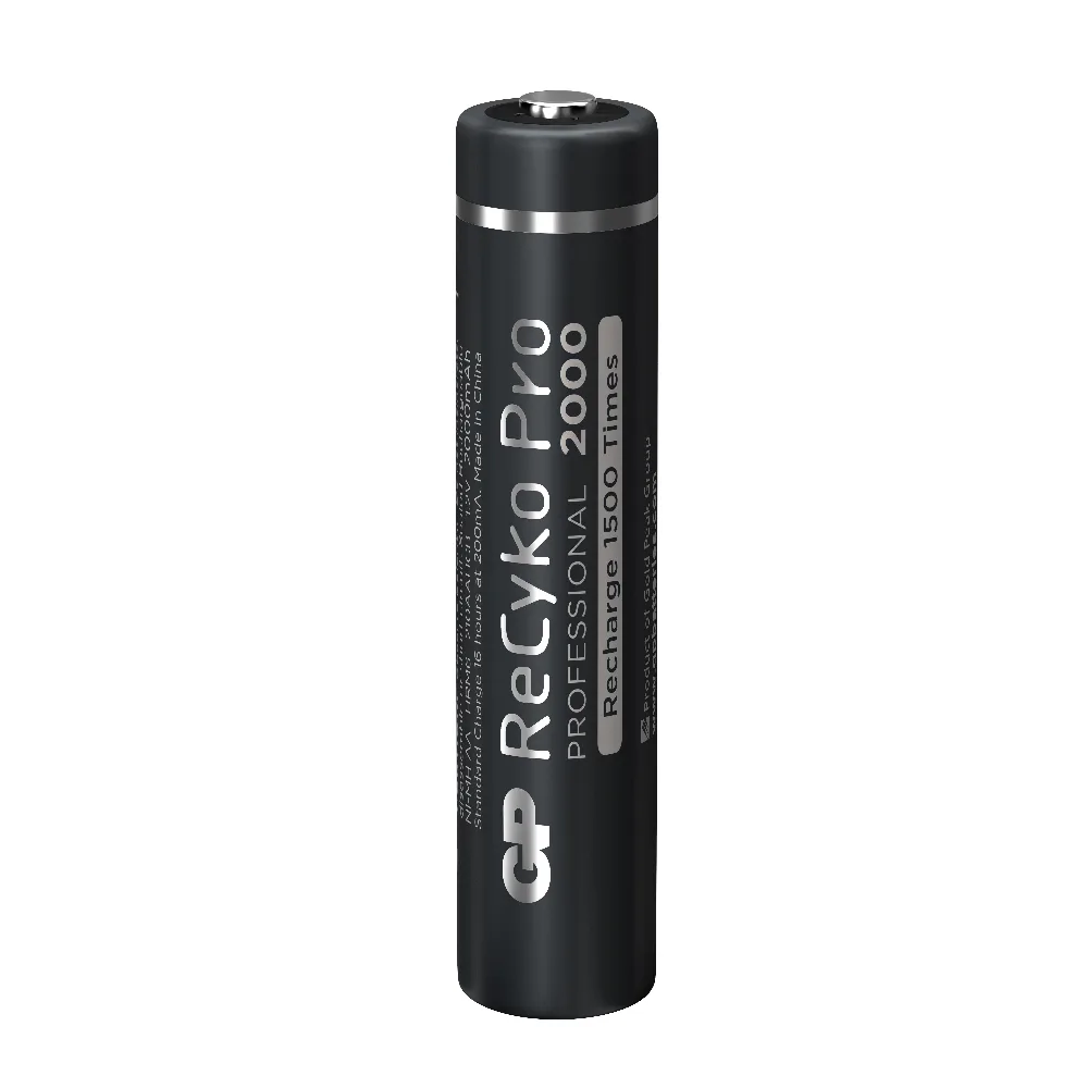 Акумулаторна Батерия GP R6 AA 2000mAh RECYKO + PRO 210AAHCB-EB2 NiMH /до 1500 цикъла/ 2 бр. в опаковка GP - Image 4