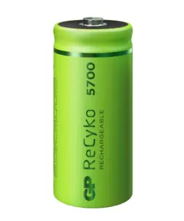 Акумулаторна Батерия GP R20 D 5700mAh NiMH Recyko 2 бр. в опаковка
