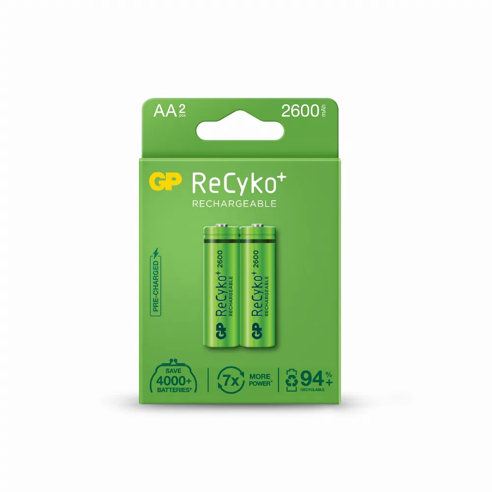 Акумулаторна Батерия GP R6 AA 2600mAh NiMH 2 бр. 270AAHCE-EB2 GP