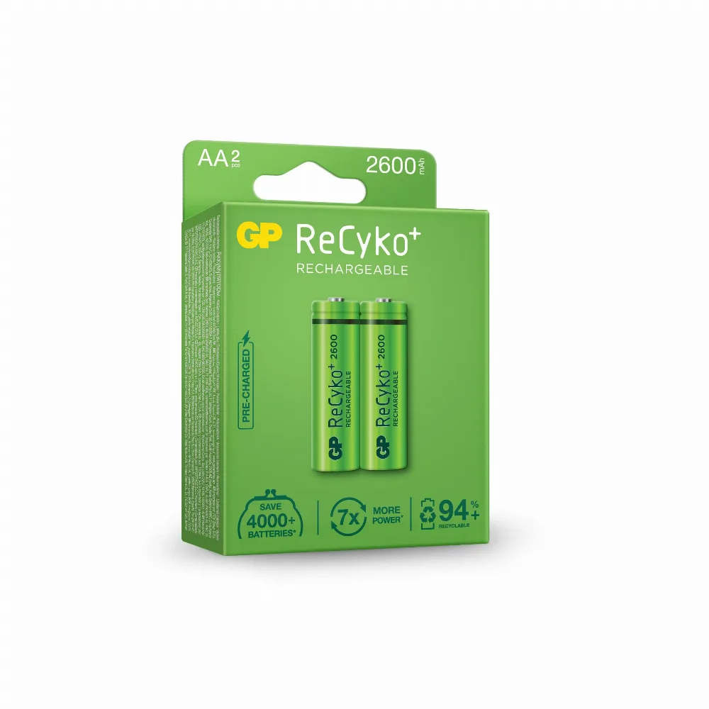 Акумулаторна Батерия GP R6 AA 2600mAh NiMH 2 бр. 270AAHCE-EB2 GP - Image 3