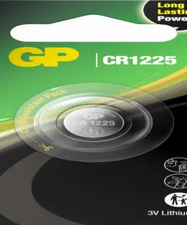 Литиева бутонна батерия GP  CR1225 3V  1 бр. в блистер /цена за 1