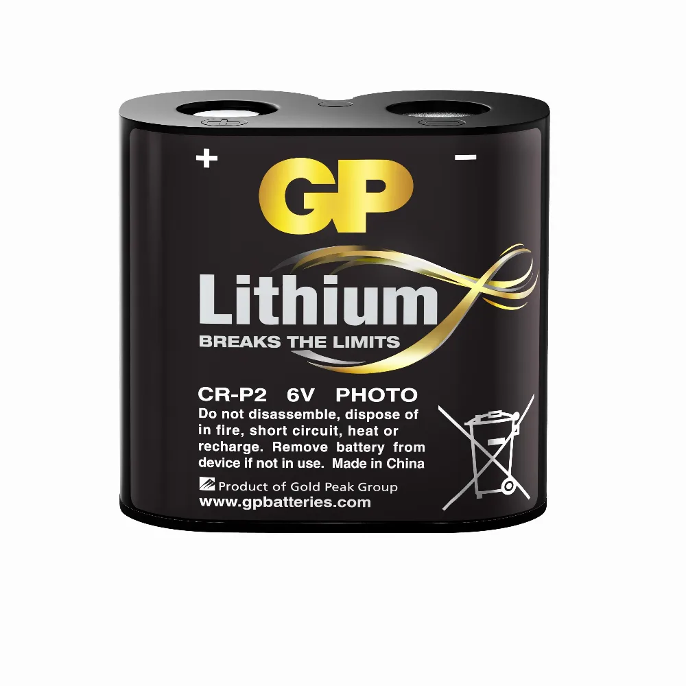 Фото литиева батерия GP CR-P2, 6V - Image 2