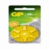 Батерия цинково въздушна GP ZA10 6 бр. бутонни за слухов апарат в