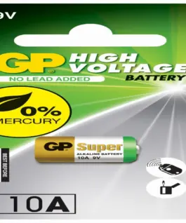 Алкална батерия GP А10 9V за дистанционни /5бр./pack цена за 1