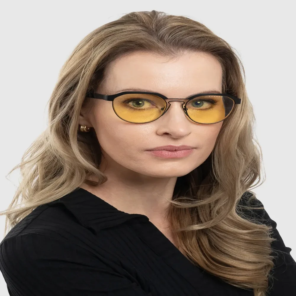 Компютърни очила GUNNAR Campbell - Onyx - Clear Pro - Image 5