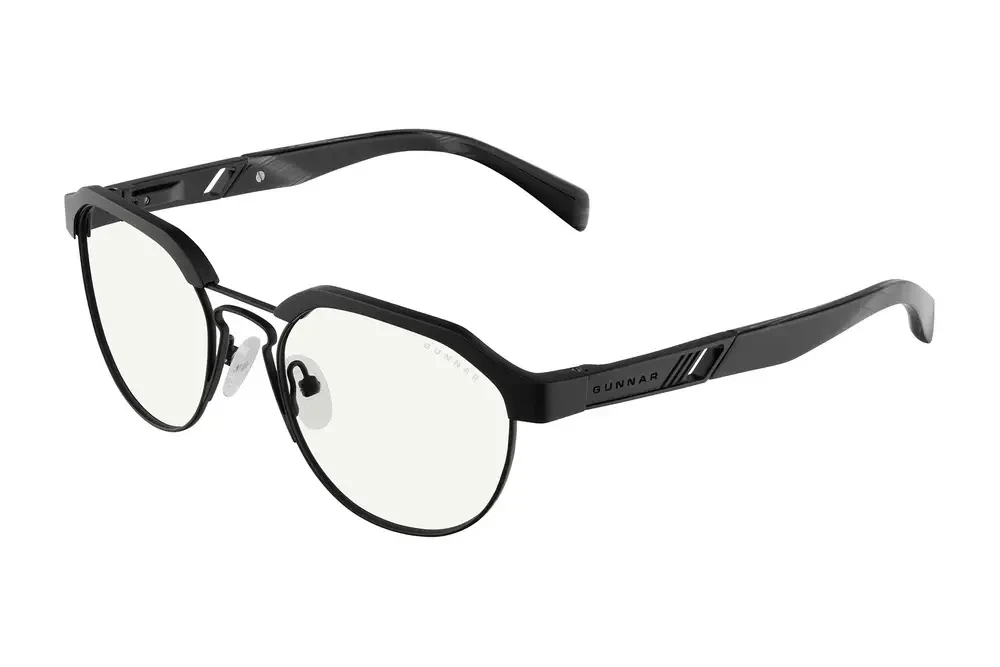 Компютърни очила GUNNAR Campbell - Onyx - Clear Pro