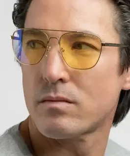 Alternative view от Компютърни очила GUNNAR Mustang Onyx, Amber