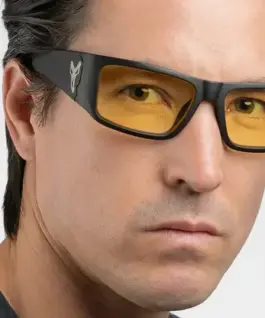 Alternative view от Компютърни очила GUNNAR Overwatch Reaper Black Ash - Amber