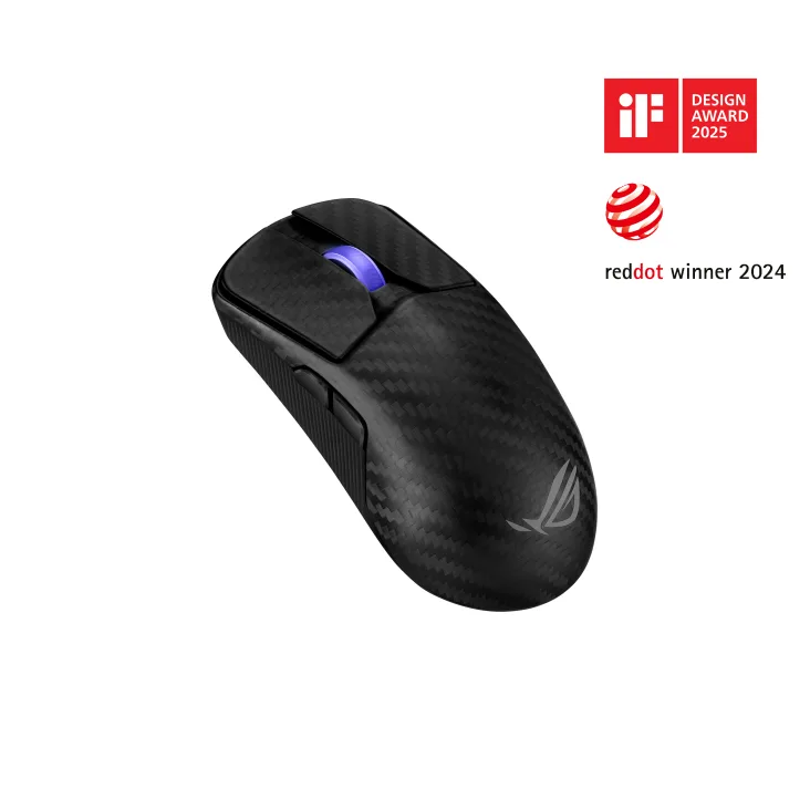 Геймърска безжична мишка ASUS ROG Harpe Ace Extreme - Черна - Image 2